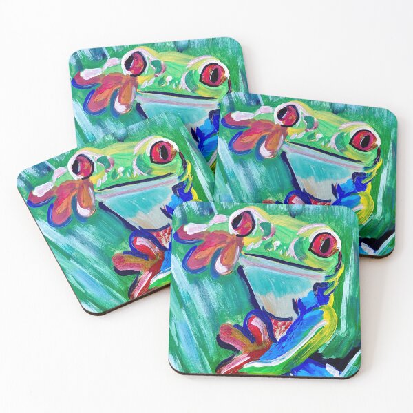 Item preview, Red-Eyed Tree Frog designed and sold by Jaya Tewart.