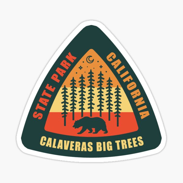Item preview, Calaveras Big Trees State Park California Triangle designed and sold by VanyaKar.