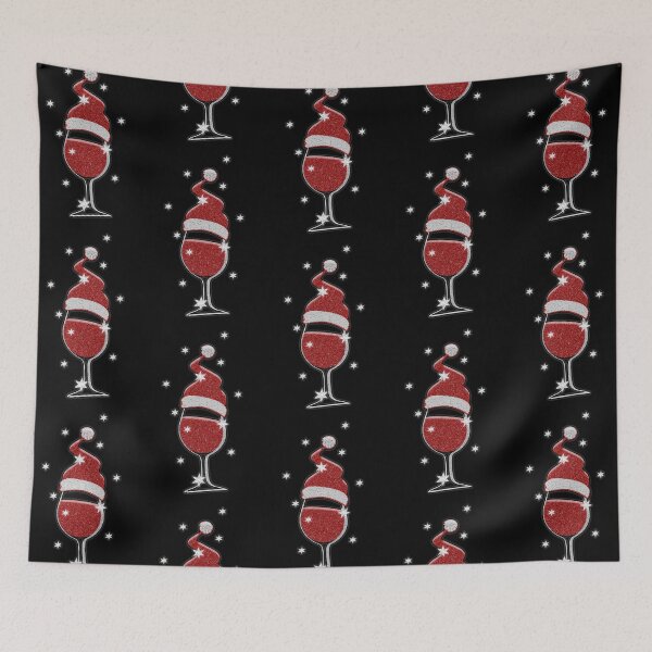 Item preview, Christmas Wine Glass designed and sold by laugh-out-loud.