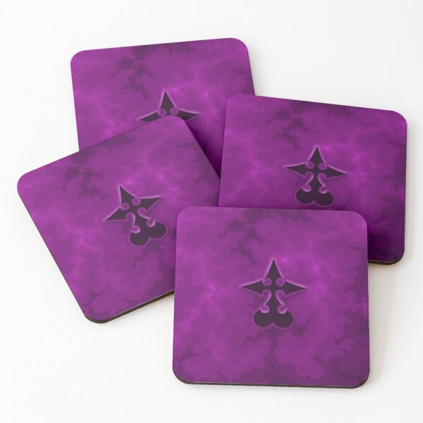 Item preview, Kingdom Hearts Flooded Purple Dried Nobody Symbol designed and sold by ActuallyAntag.