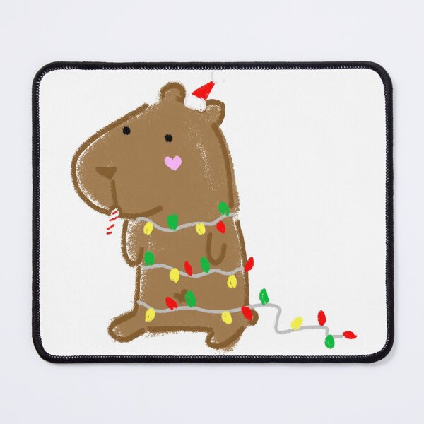 Item preview, Christmas Capybara designed and sold by veroyuumi.