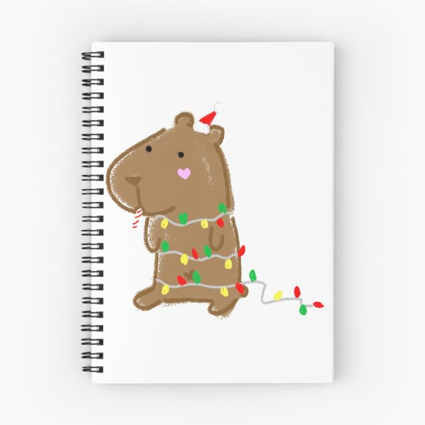 Item preview, Christmas Capybara designed and sold by veroyuumi.