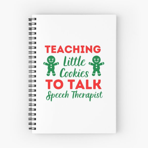 Artikelvorschau, Kleinen Keksen das Sprechen beibringen | Logopädin Weihnachten | Logopädin Weihnachten entworfen und verkauft von Presto Prints Design.
