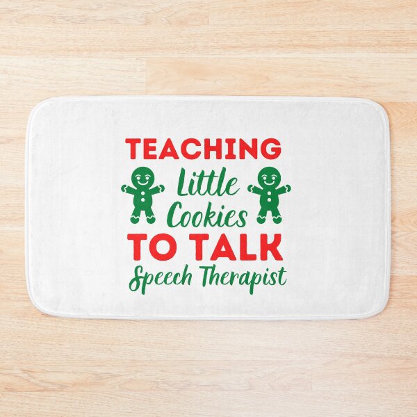 Item preview, Teaching Little Cookies To Talk | Speech Pathologist Christmas | Speech Therapist Christmas designed and sold by Presto Prints Design.