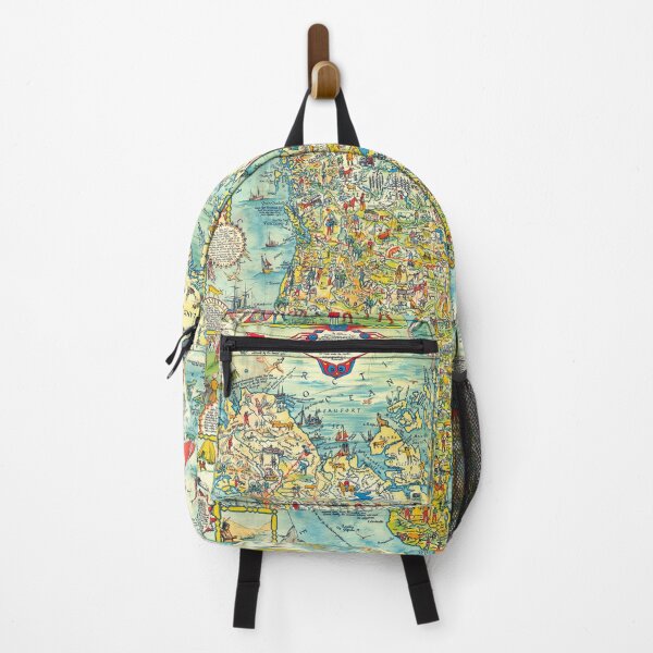 Item preview, 1930 Vintage Map of North America designed and sold by Gin  Neko.
