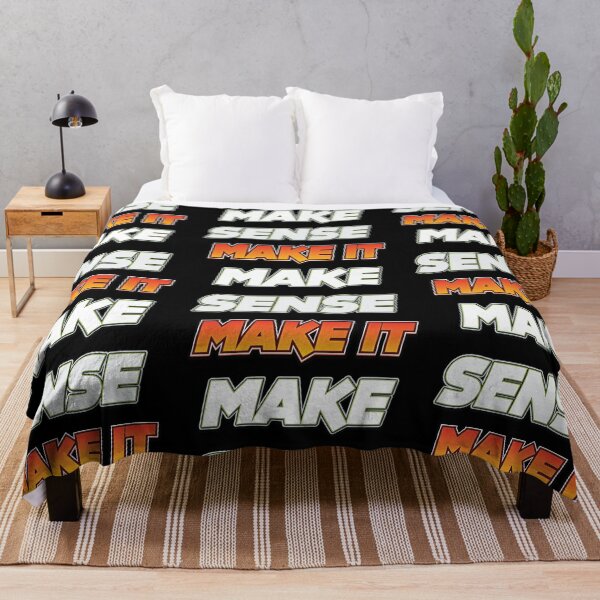 Item preview, Make It Make Sense - Black designed and sold by johnta17.