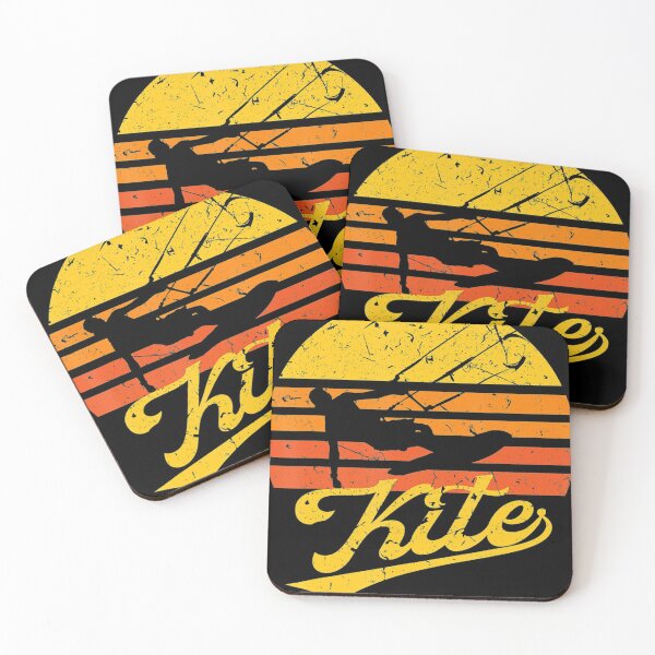 Item preview, Kitesurf Kite Surfing Retro Kite Boarding designed and sold by IrenaKurz.