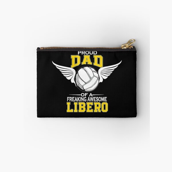 Aperçu de l'œuvre Papa fier d'un père de volleyball génial LIBERO créée et vendue par Volleyball1x3fg.