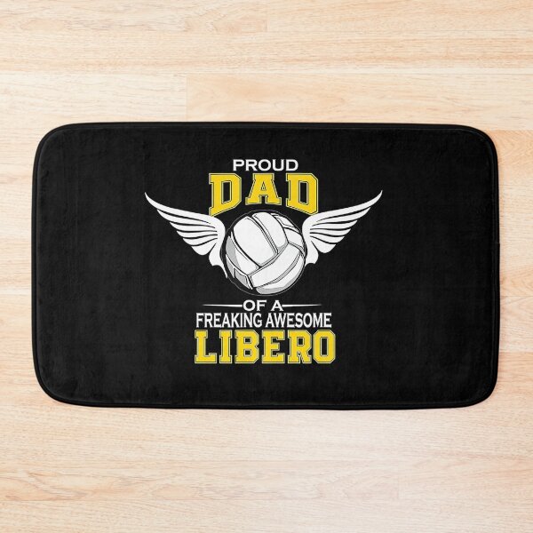 Item preview, Proud Dad Of A Freaking Awesome LIBERO Volleyball Father  designed and sold by Volleyball1x3fg.