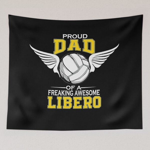 Item preview, Proud Dad Of A Freaking Awesome LIBERO Volleyball Father  designed and sold by Volleyball1x3fg.