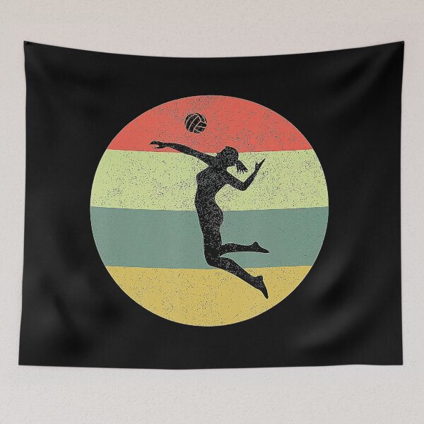 Item preview, Retro Vintage Volleyball Design for Women Girls  designed and sold by Volleyball1x3fg.