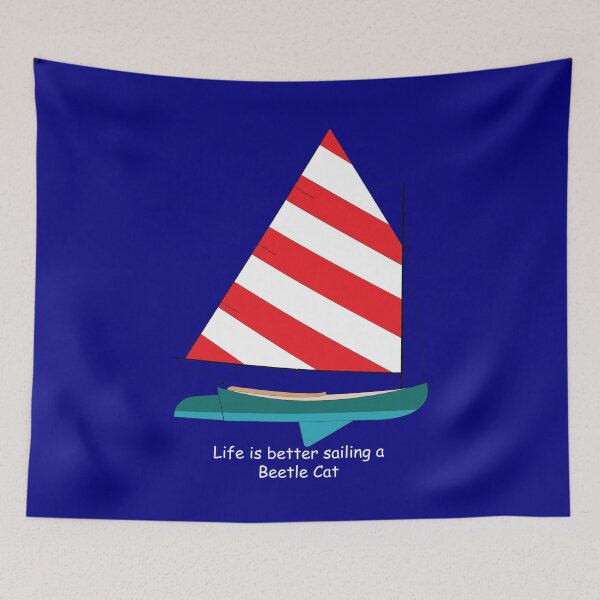 Item preview, Beetle Cat Sailboat - Life is Better Sailing a Beetle Cat designed and sold by CHBB.