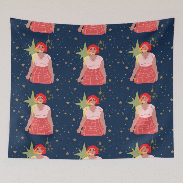 Item preview, Magical Powerful Full Figured Woman In A Sea Of Stars, Beautiful designed and sold by H3designs.