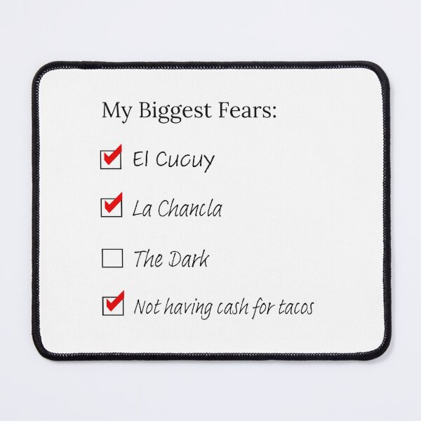 Item preview, Biggest Latino Fears designed and sold by kcontreras168.