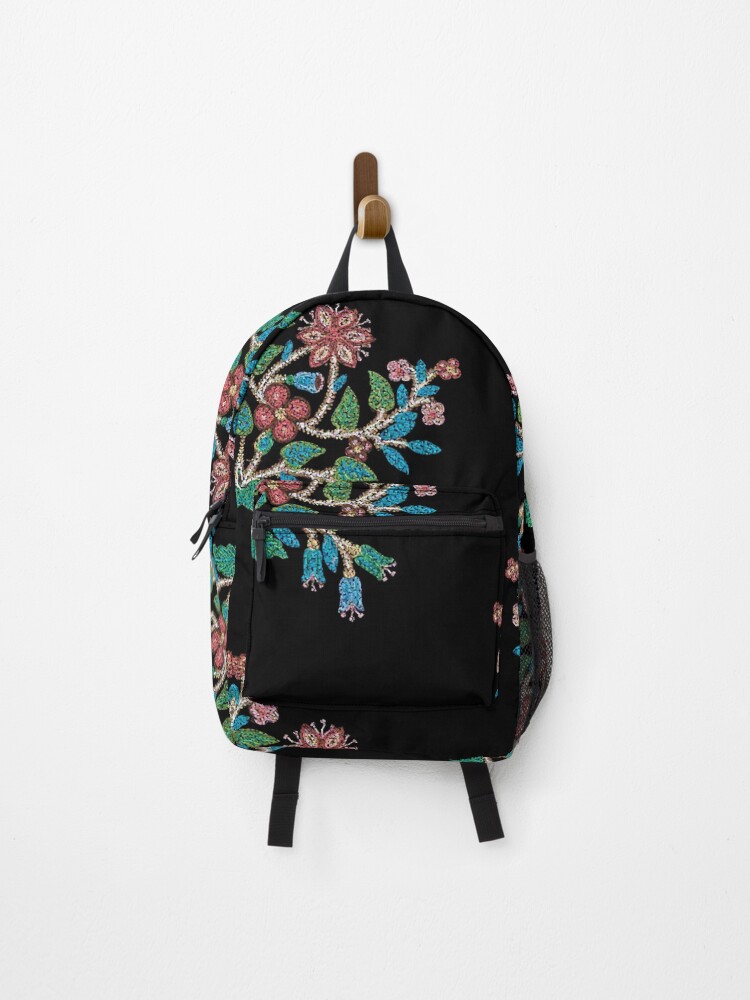 Metis Beadwork Traditional Backpack