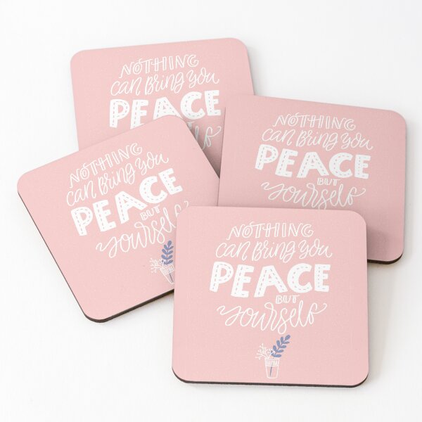 Item preview, Nothing Can Bring You Peace but Yourself  designed and sold by Dollfacedesign.