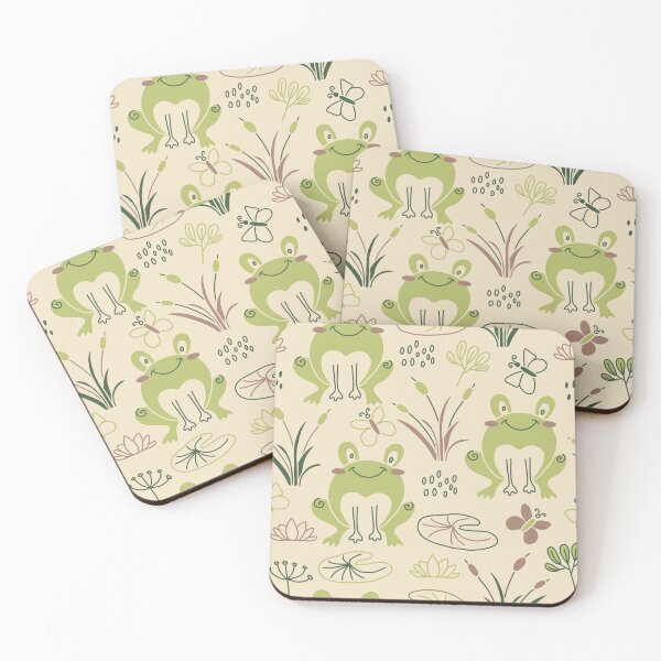 Item preview, Frog Doodle Seamless designed and sold by FlossieShop96.
