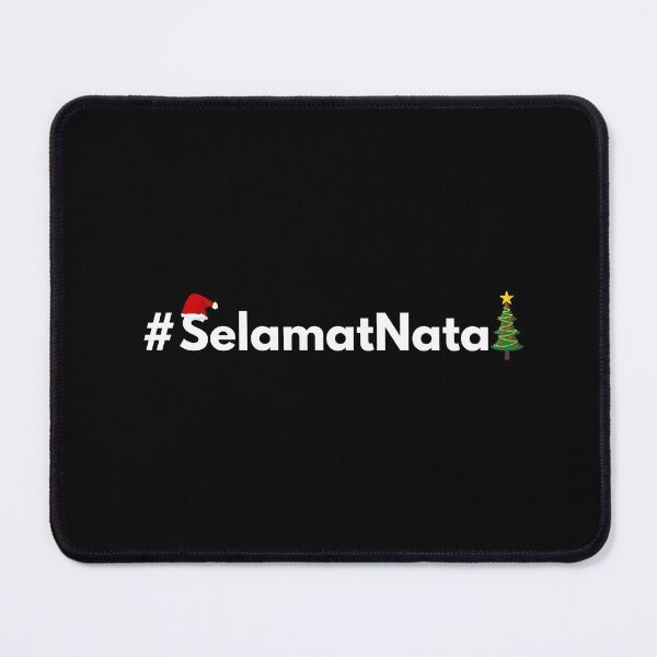 Item preview, Hashtag Selamat Natal - Merry Christmas in Indonesian - Santa Hat, tree designed and sold by HashtagZone.