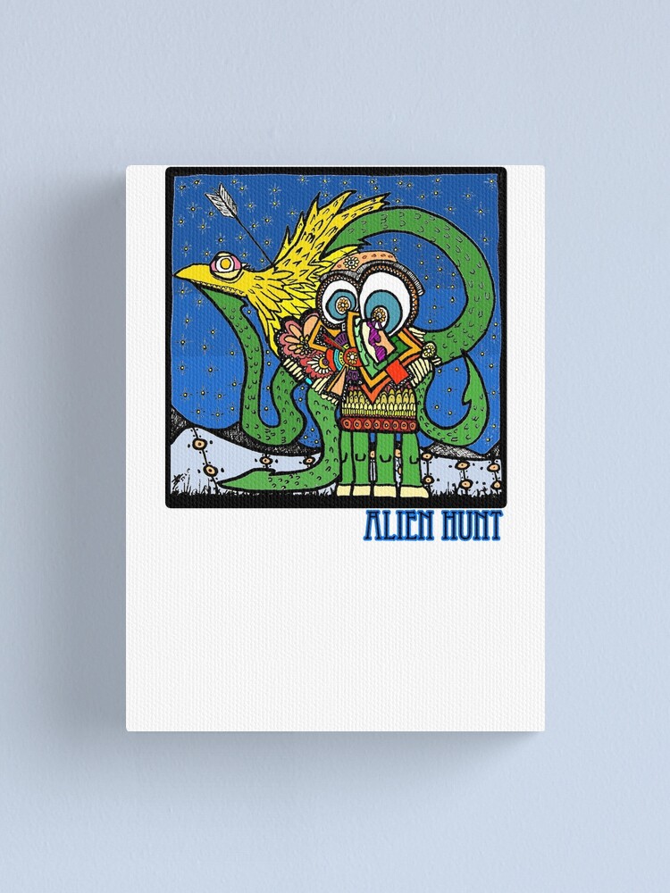 Alternate view of Alien Hunt Canvas Print