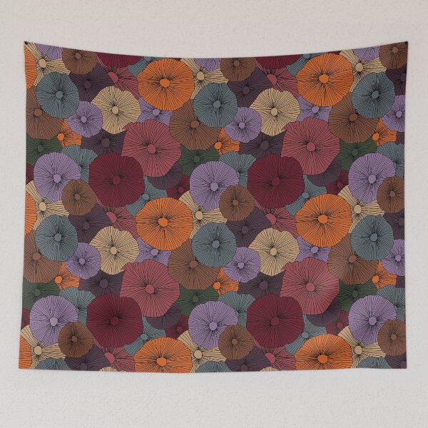 Item preview, Abstract Colorful Mushroom designed and sold by AlyssoCharm.