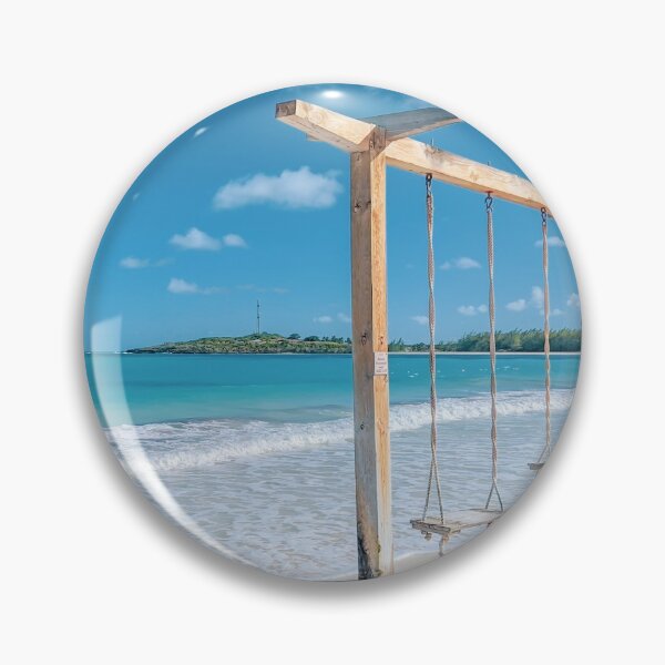 Item preview, Swing Set on the Beach in Exuma, Bahamas designed and sold by ywphotos.