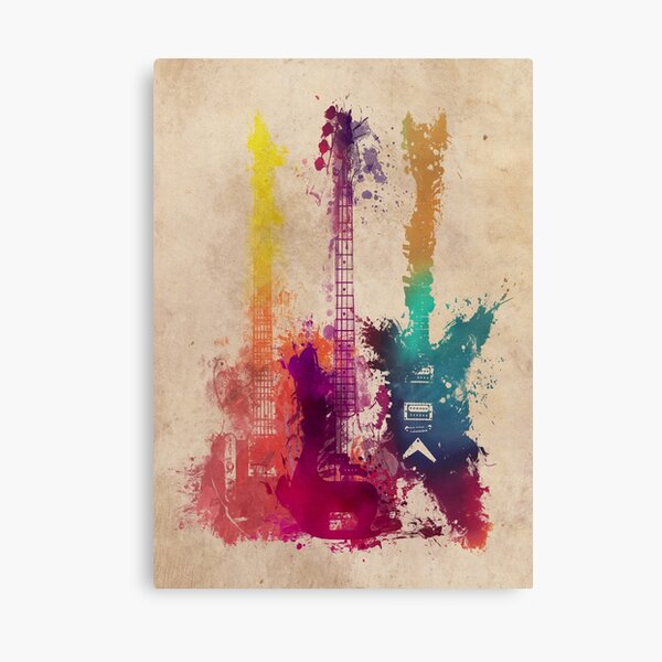 guitars 2 Canvas Print