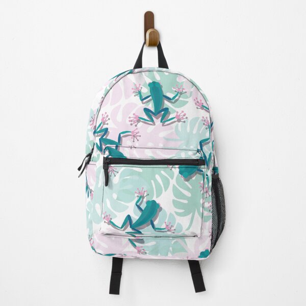 Item preview, Frog On Tropical Leaves designed and sold by FlossieShop96.