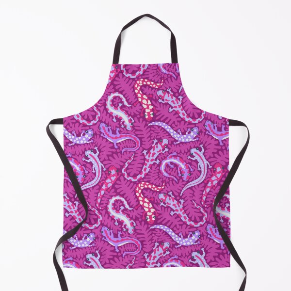 Item preview, Whimsical Newts - FuchsiaWhimsical Newts - Fuchsia designed and sold by latheandquill.