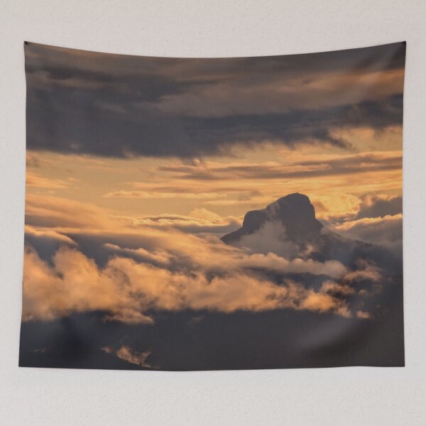 Item preview, Clouded Sunset Fire Storm designed and sold by Catherine Reading.