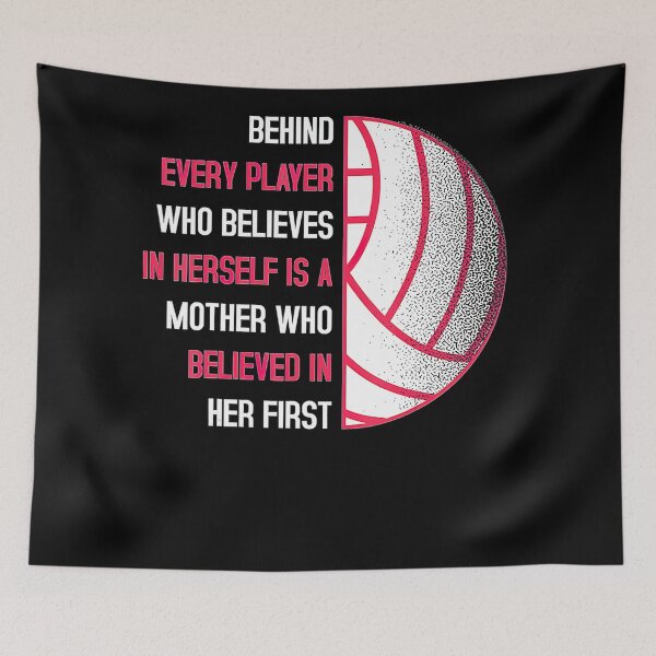 Item preview, Behind Every Player Is A Mother Volleyball Mom Gift  designed and sold by Volleyball1x3hj.