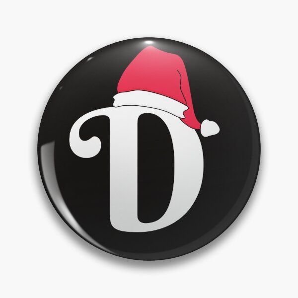 Item preview, Christmas Santa Hat Letter D designed and sold by moderncrazeshop.