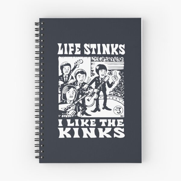 Item preview, Life Stinks I Like The Kinks designed and sold by TimeFliesClocks.
