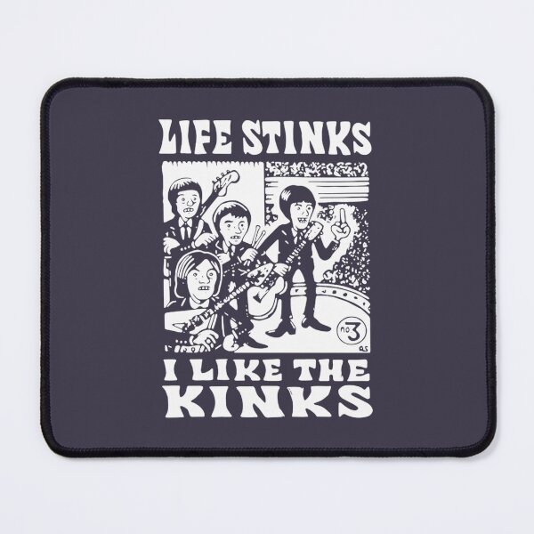 Item preview, Life Stinks I Like The Kinks designed and sold by TimeFliesClocks.