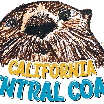 Artwork thumbnail, Otter California Central Coast by Justine Larsen