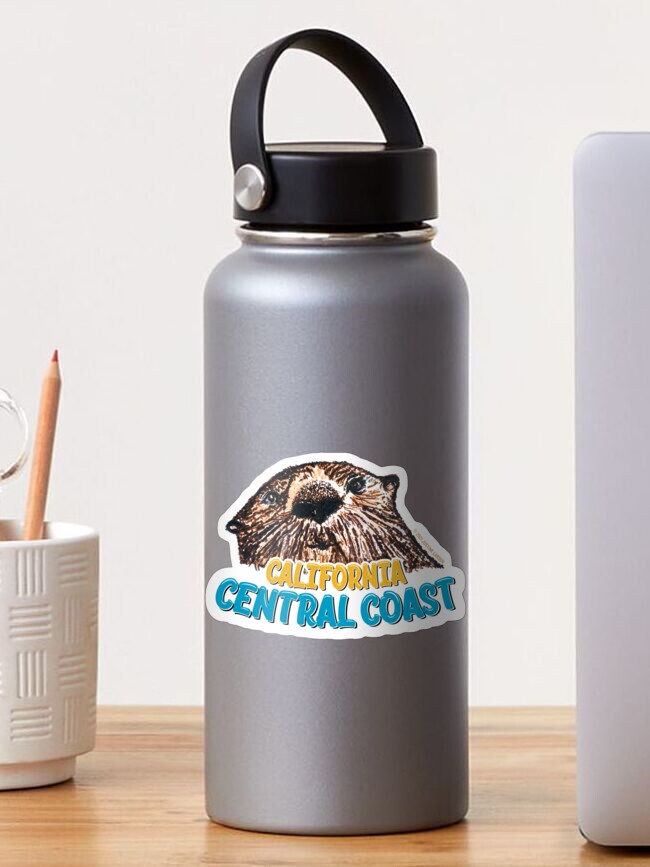 Thumbnail 1 of 3, Sticker, Otter California Central Coast designed and sold by JustineJLarsen.