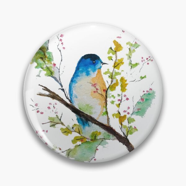 Item preview, Beautiful Bird on a branch designed and sold by Live_With_Suzy.