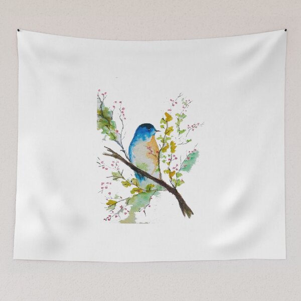 Item preview, Beautiful Bird on a branch designed and sold by Live_With_Suzy.