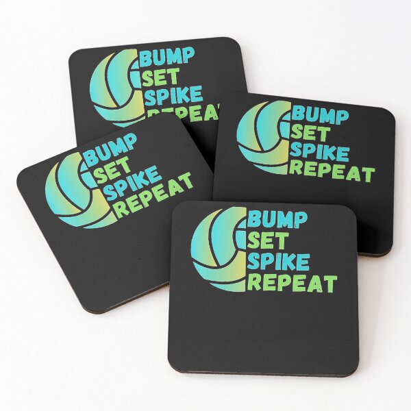 Item preview, Bump Set Spike Repeat  Volleyball Lover  designed and sold by Volleyball1x3hj.
