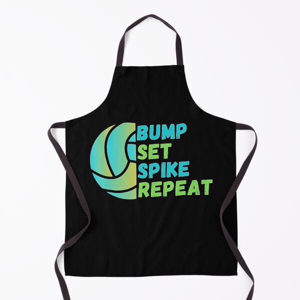 Item preview, Bump Set Spike Repeat Volleyball Lover designed and sold by Volleyball1x3hj.