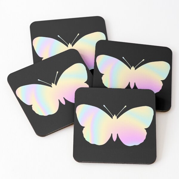 Item preview, Rainbow Holographic Butterfly designed and sold by ind3finite.