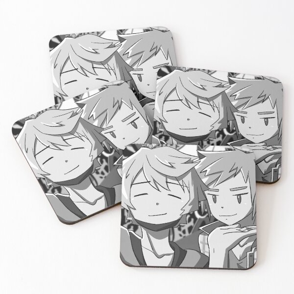 Item preview, NEO: The World Ends With You - Rindo and Neku Greyscale designed and sold by SoulnSympathy.
