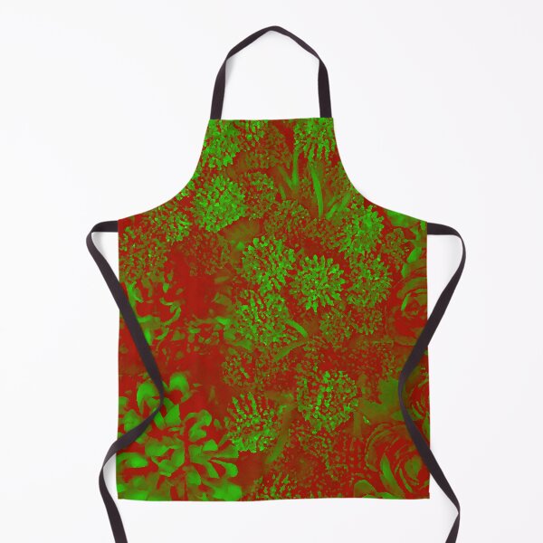 Item preview, Red and Neon Green flowers by Iritof designed and sold by iritof.