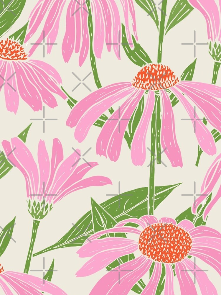 Thumbnail 4 of 4, iPhone Case, Pink Floral Print designed and sold by Dollfacedesign.