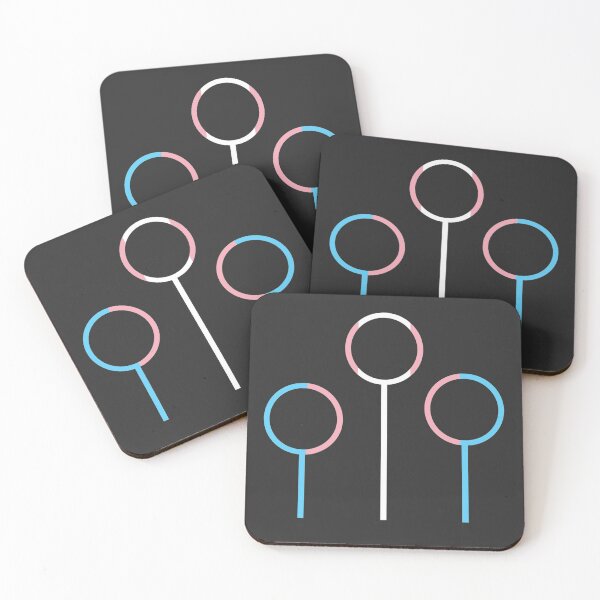 Item preview, Trans Pride Flag Hoops designed and sold by off-broom-art.