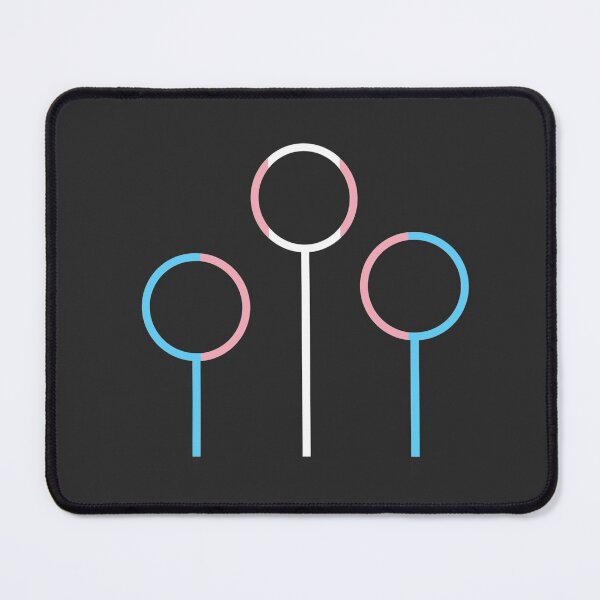Item preview, Trans Pride Flag Hoops designed and sold by off-broom-art.