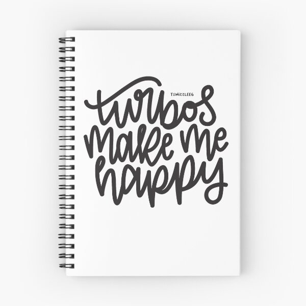 Item preview, Turbos Make Me Happy - Dark Gray designed and sold by TswizzleEG.