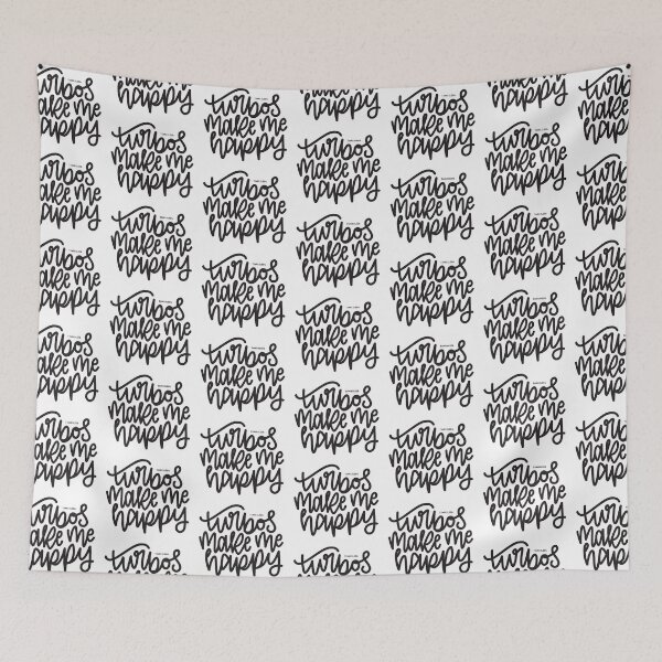 Item preview, Turbos Make Me Happy - Dark Gray designed and sold by TswizzleEG.