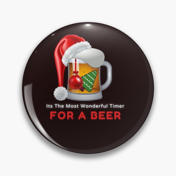 Item preview, It's the Most Wonderful Time For a Beer - Beer Lovers Classic T-Shirt designed and sold by Creativevillia.
