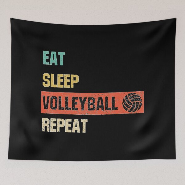 Item preview, Eat Sleep Volleyball Repeat Team Player Coach Gift  designed and sold by Volleyball1x3hj.