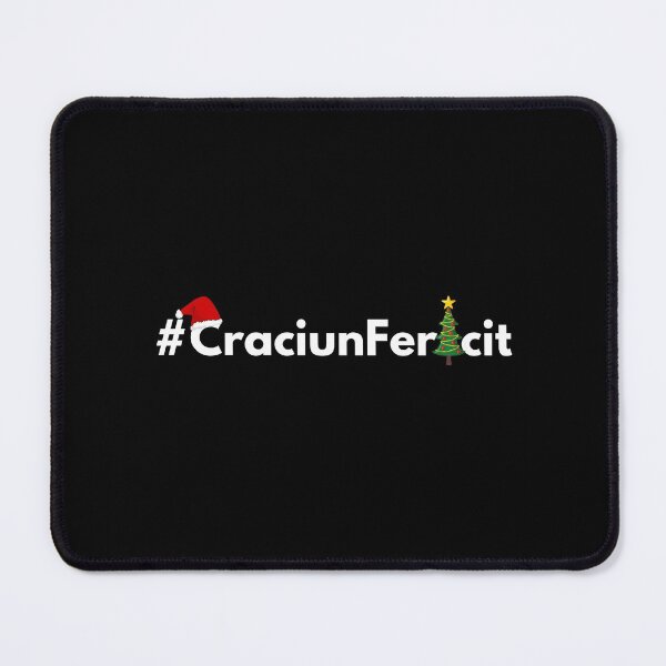 Item preview, Hashtag Craciun Fericit - Merry Christmas in Romanian - Santa Hat, tree designed and sold by HashtagZone.